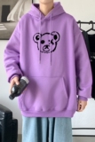 L2459P48卫衣男秋冬新款潮趣文字印花潮流休闲帅气连帽外套，男装卫衣，星座510A-6