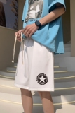 DD3684P28五分裤男夏短裤韩版潮流ins港风宽松短裤潮牌运动休闲，男装休闲裤，星座510A-6