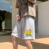DD3683P28五分裤男夏短裤韩版潮流ins港风宽松短裤潮牌运动休闲，男装休闲裤，星座510A-6