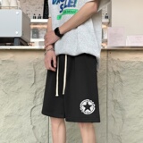 DD3684P28男夏短裤韩版潮流ins港风宽松短裤潮牌运动休闲五分裤，男装休闲裤，星座510A-6