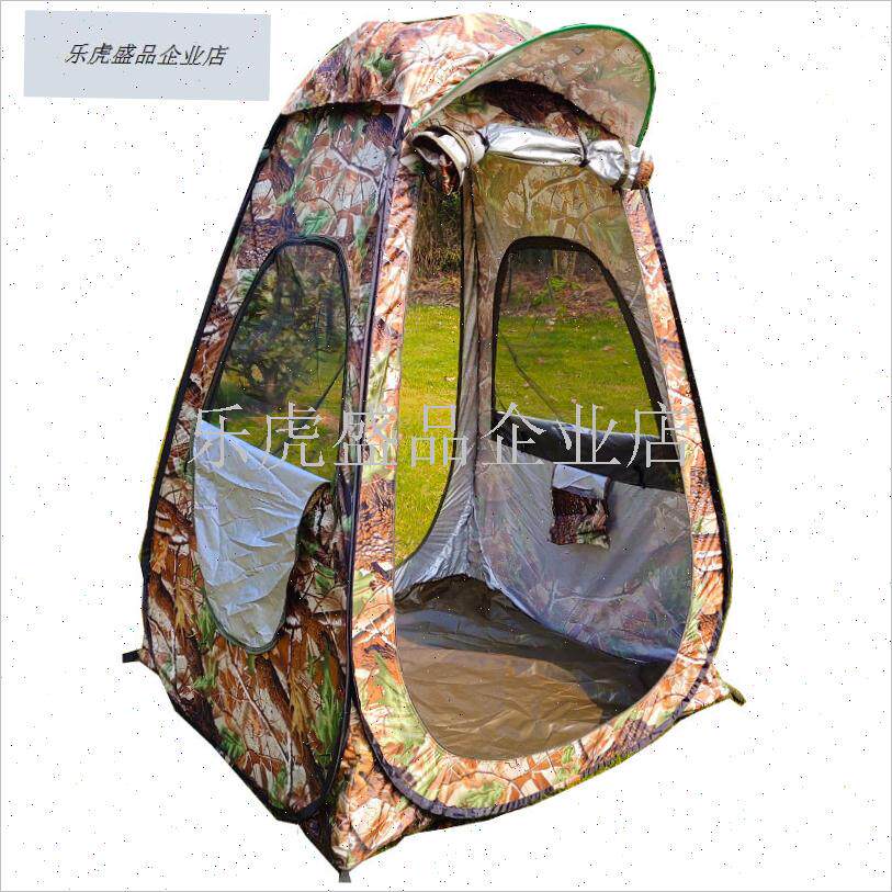 单人钓鱼防雨帐篷户外野外全自动挡风保暖冬季小冰Z钓专用账蓬.