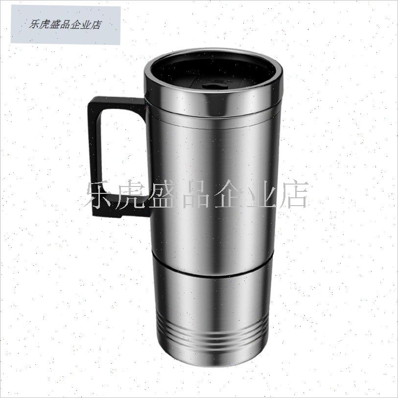 车载电加热保温杯不锈钢r新款12v24v烧水杯保温一体全自动烧水壶.