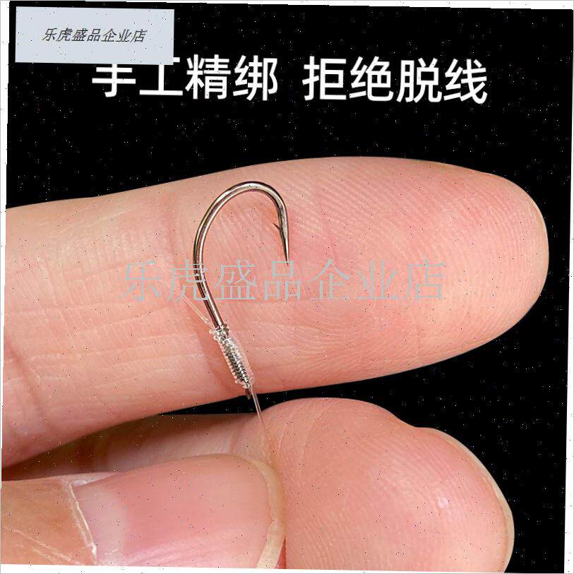 防缠绕串ad钩线组钓组3钩丸世黄辣丁手工精品筏杆新款翘嘴鲫鱼.