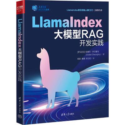 LlamaIndex 大模型 RAG 开发实践(罗)安德烈·乔尔基乌 著 著 杨森,秦婧,宋壬初 译 译9787302697084