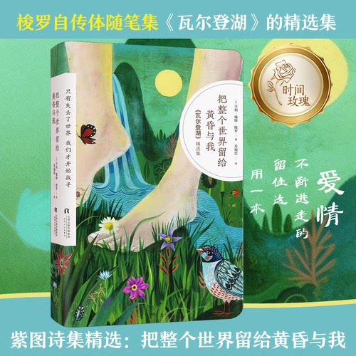 把整个世界留给黄昏与我 《瓦尔登湖》精选集(美)亨利·戴维·梭罗(Henry David Thoreau) 著 苏福忠 译9787201135403