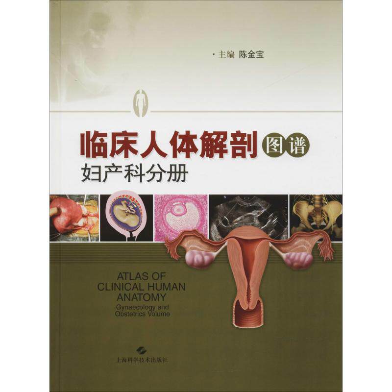 临床人体解剖图谱陈金宝 主编9787547836507书籍\/杂志\/报纸/医学卫生/医学