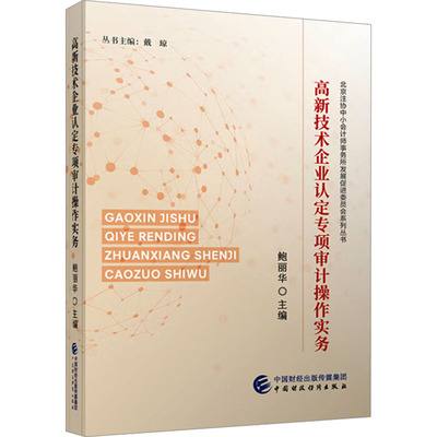 高新技术企业认定专项审计操作实务鲍丽华 编9787522331645书籍\/杂志\/报纸/经济/统计 审计