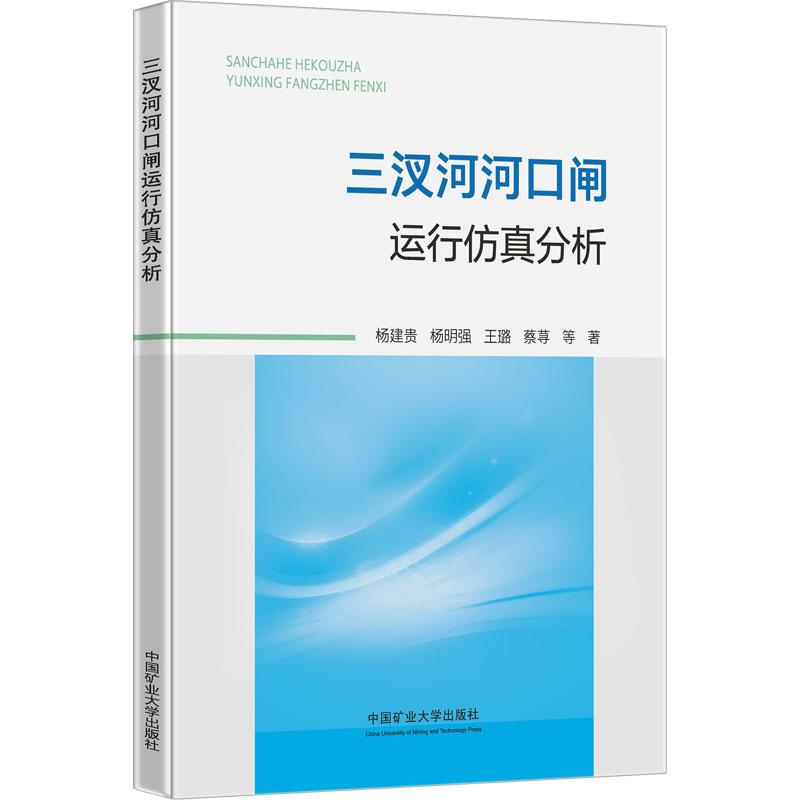 三汊河河口闸运行分析杨建贵 等9787564659516书籍\/杂志\/报纸//教材/教辅//教材/大学教材