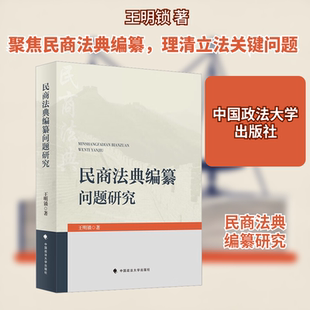 民商法典编纂问题研究王明锁 著9787576407600书籍\/杂志\/报纸/法律/学理