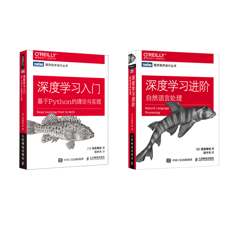 套装2册 深度进阶+深度入门(日)斋藤康毅9787115547644书籍\/杂志\/报纸/计算机/网络/计算机控制与工智能