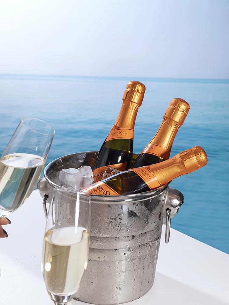 Итальянская оригинальная бутылка импортированного вина Mionetto Prosecco Menidoprosek начинается с 200 мл вина