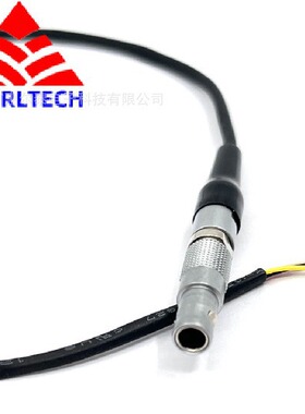 工厂直销兼容雷莫款AFGG.00B.3P金属公头导联线对插EGG母座带护套