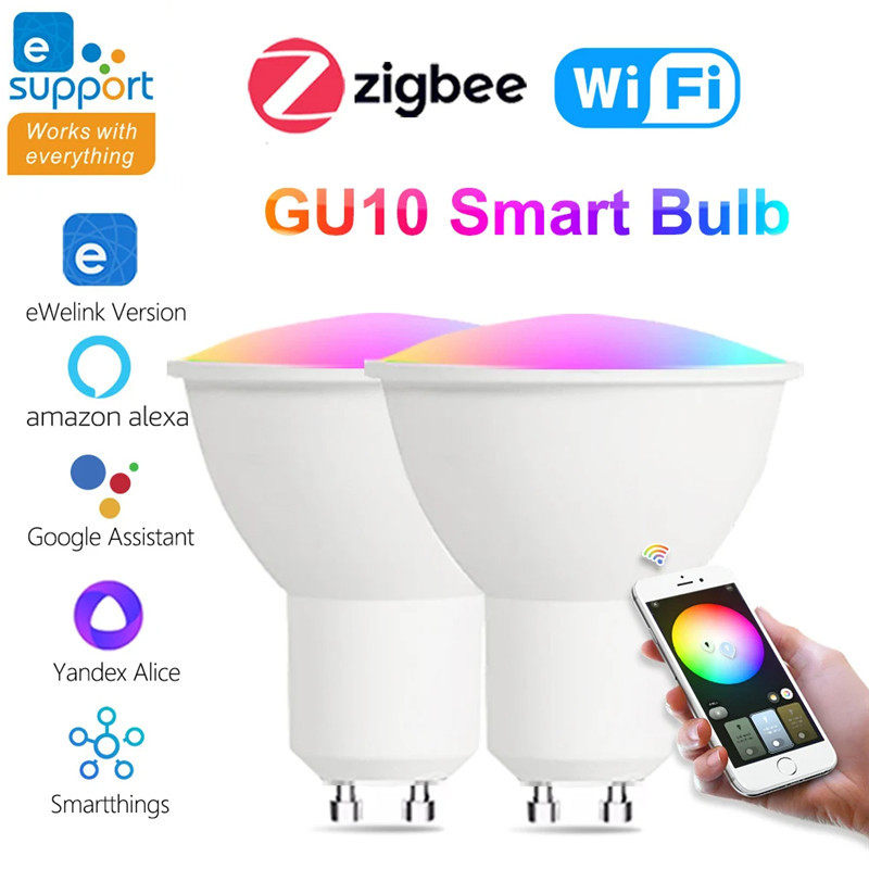 GU10易微联WIFI灯泡语音控制图片