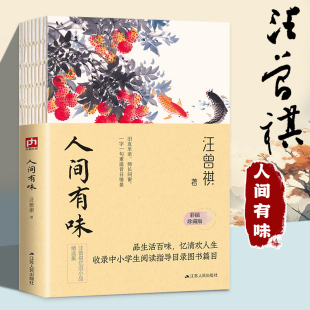经典 中国现当代文学随笔心灵励志美学散文美食与爱 文集人生忽如寄滋味丰富人生哲理书籍 汪曾祺散文集精选 散文精读：人间有味