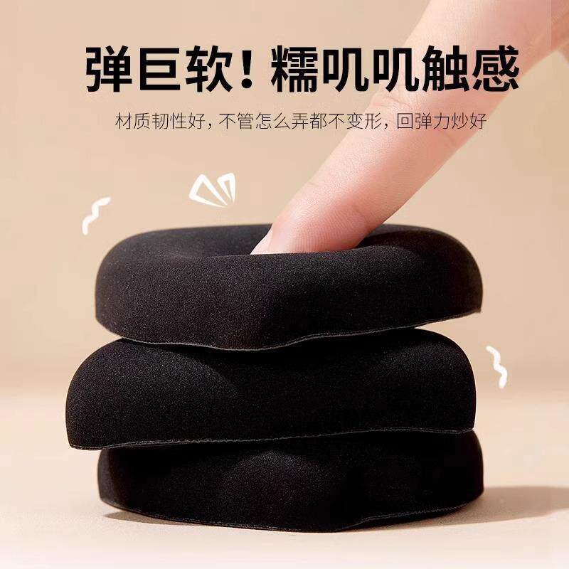 黑凤梨粉扑粉粉底液专用不吃带干湿JWV两用妆海绵化补妆超软气垫