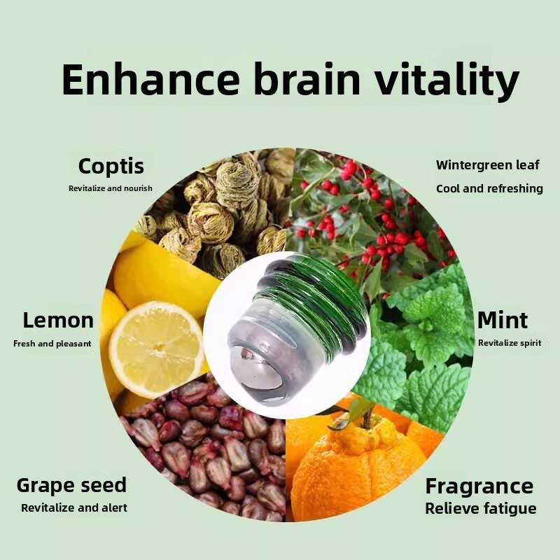云南本草石斛提神精油司机开车醒脑神器学生上课熬夜防困瞌睡薄荷