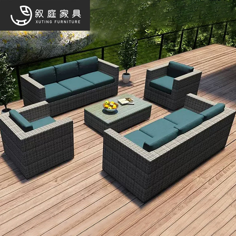 户外沙发庭院设计师酒店藤椅沙发藤编户外家具阳台藤艺编藤沙发椅,住宅家具,户外沙发,淘宝优惠券,粉丝福利购,淘宝优惠卷