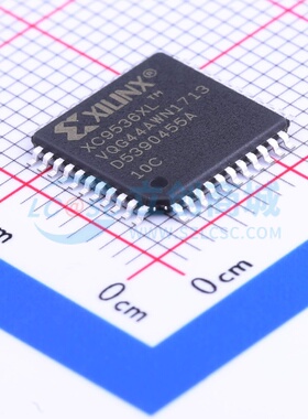 可编程逻辑器件(CPLD/FPGA) XC9536XL-10VQG44C LQFP-44 XILINX/