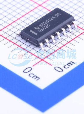 定时器/计时器 NA556DR SOIC-14 TI/德州 电子元器件配单原装正品