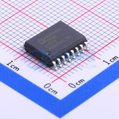 数字隔离器 ADUM3402BRWZ SOIC-16 ADI(亚德诺) 电子元件原装正品