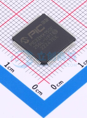 单片机(MCU/MPU/SOC) PIC32MX150F256L-I/PT TQFP-100 MICROCHIP(