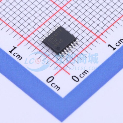 模拟开关/多路复用器 MAX4618EUE+T TSSOP-16 MAXIM(美信) 元器件