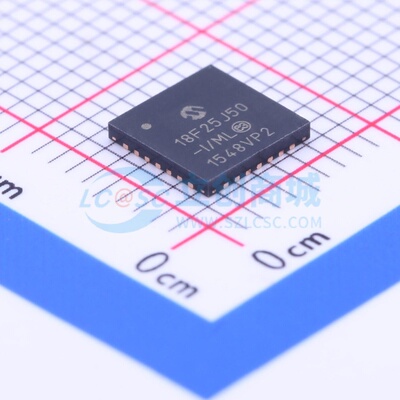 单片机(MCU/MPU/SOC) PIC18F25J50-I/ML QFN-28 MICROCHIP(美国微