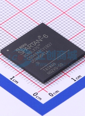 可编程逻辑器件(CPLD/FPGA) XC6SLX75-3CSG484I CSPBGA-484 XILIN