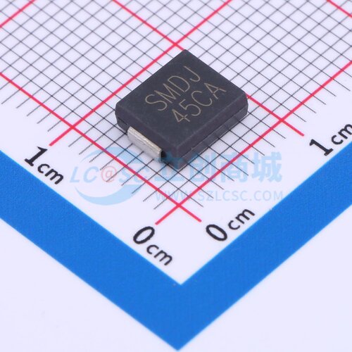静电保护器(TVS/ESD) SMDJ45CA SMCG CJ(江苏长电/长晶) 原装正品