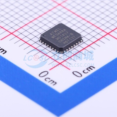 单片机(MCU/MPU/SOC) ATMEGA88A-MU VQFN-32 MICROCHIP(美国微芯)