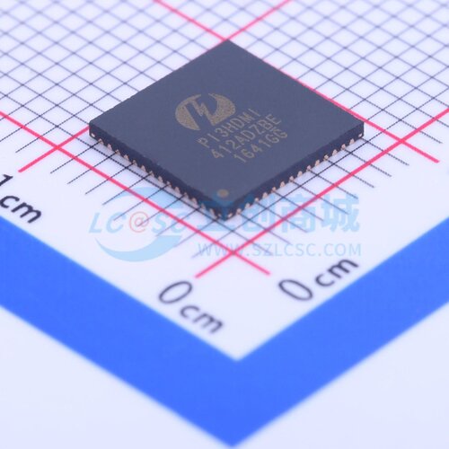 接口芯片 PI3HDMI412ADZBE TQFN-56 DIODES(美台) 电子元器件配单