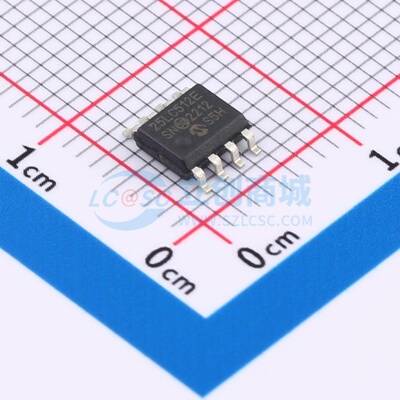 EEPROM 25LC512T-E/SN SOIC-8 MICROCHIP(美国微芯) 电子元件配单