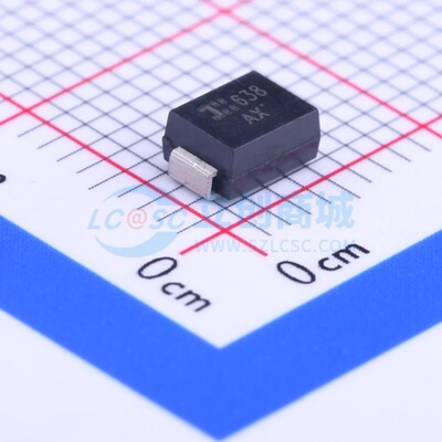 静电保护器(TVS/ESD) SMBJ10CA-13-F DO-214AA DIODES(美台)