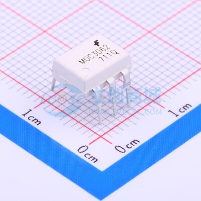 可控硅输出光耦 MOC3062M DIP-6 onsemi(安森美) 电子元器件配单