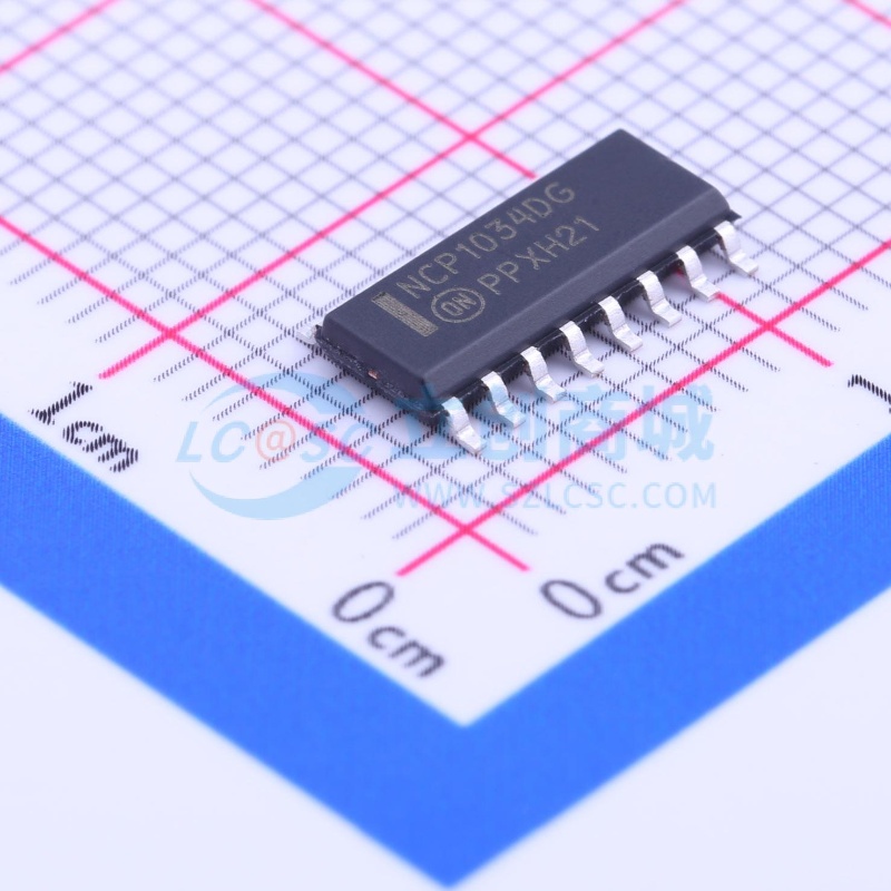 DC-DC电源芯片 NCP1034DR2G SOIC-16 onsemi(安森美) 电子元器件