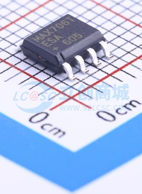 监控和复位芯片 MAX706TESA+T SOIC-8 MAXIM(美信) 电子元件配单