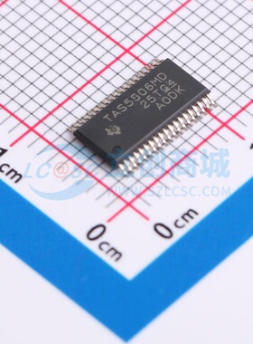 音频功率放大器 TAS5806MDDCPR HTSSOP-38 TI/德州 电子元件配单