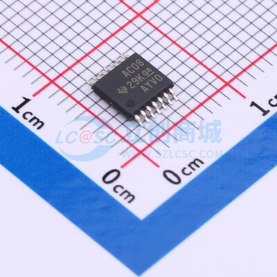 逻辑门 SN74AC08PWR TSSOP-14 TI/德州 电子元器件配单原装正品
