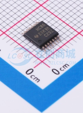 逻辑门 SN74HC86PWR TSSOP-14 TI/德州 电子元器件配单原装正品