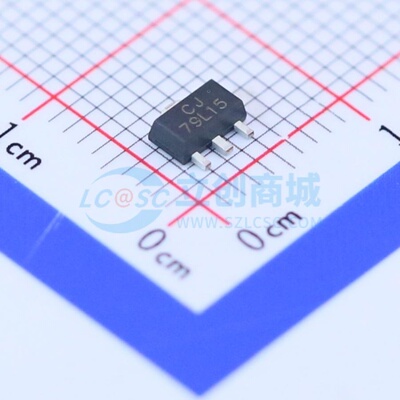 线性稳压器(LDO) CJ79L15 SOT-89 CJ(江苏长电/长晶) 电子元器件