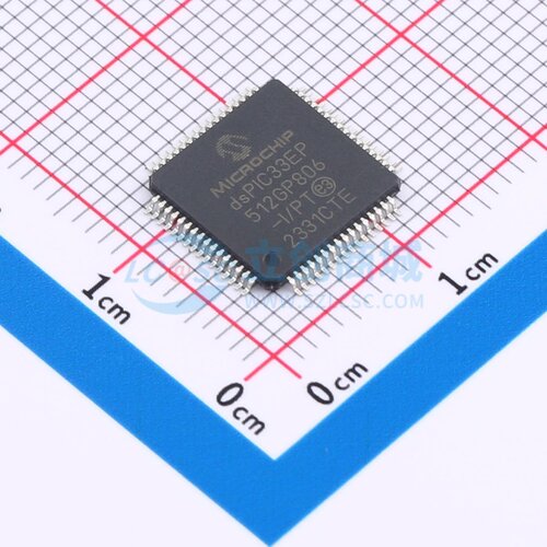 数字信号处理器(DSP/DSC) dsPIC33EP512GP806-I/PT TQFP-64 MICRO