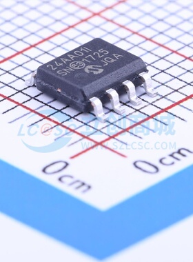 EEPROM 24AA01-I/SN SOIC-8 MICROCHIP(美国微芯) 电子元器件配单