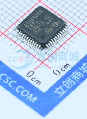 单片机(MCU/MPU/SOC) STM8S208C8T6 LQFP-48 意法半导体芯片