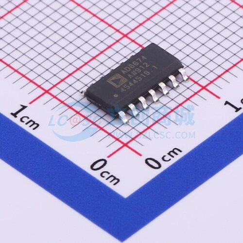精密运放 AD8674ARZ-REEL7 SOIC-14 ADI(亚德诺) 电子元器件配单