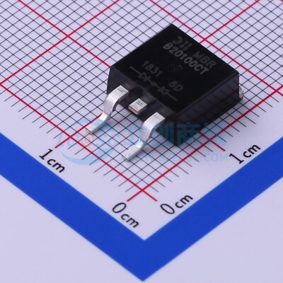 肖特基二极管 MBRB20100CT-13 TO-263 DIODES(美台) 电子元件配单