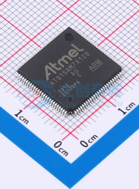 单片机(MCU/MPU/SOC) AT91SAM7X128C-AUR LQFP-100 MICROCHIP(美