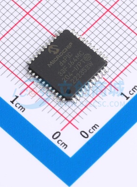 数字信号处理器(DSP/DSC) dsPIC33FJ64MC204-I/PT TQFP-44 MICROC