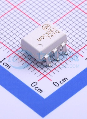 可控硅输出光耦 MOC3061SR2M SOP-6-2.54mm onsemi(安森美) 原装