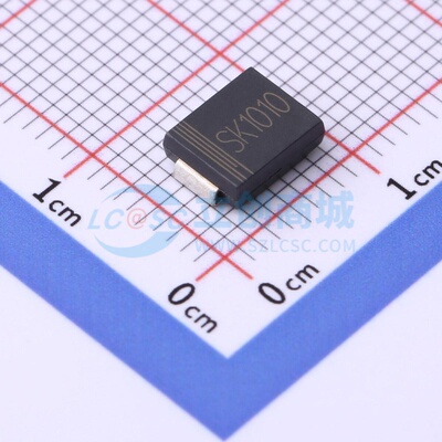 肖特基二极管 SK1010 SMCG CJ(江苏长电/长晶) 电子元件原装正品