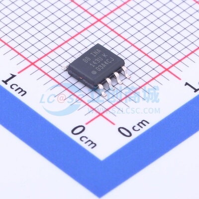 差分运放 INA143U/2K5 SOIC-8 TI/德州 电子元器件配单原装正品